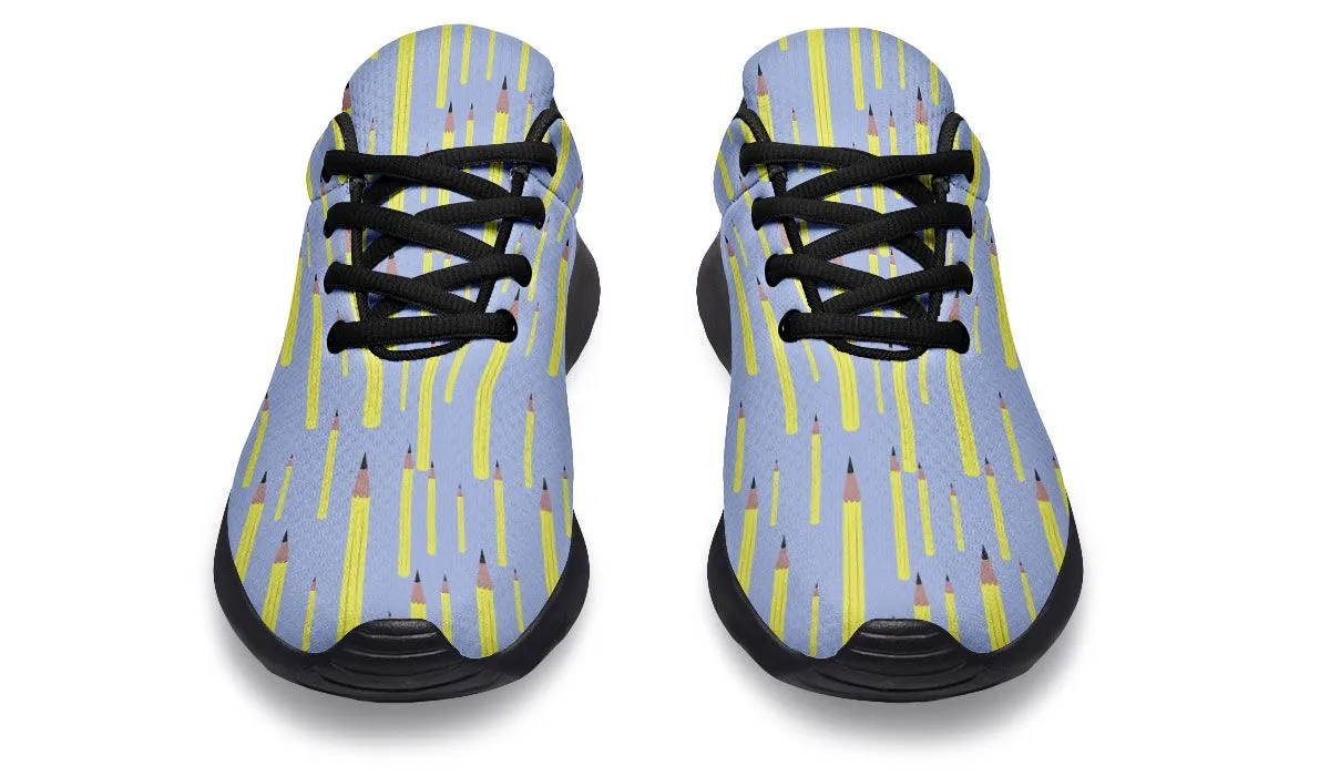 Pencil Pattern Sneakers
