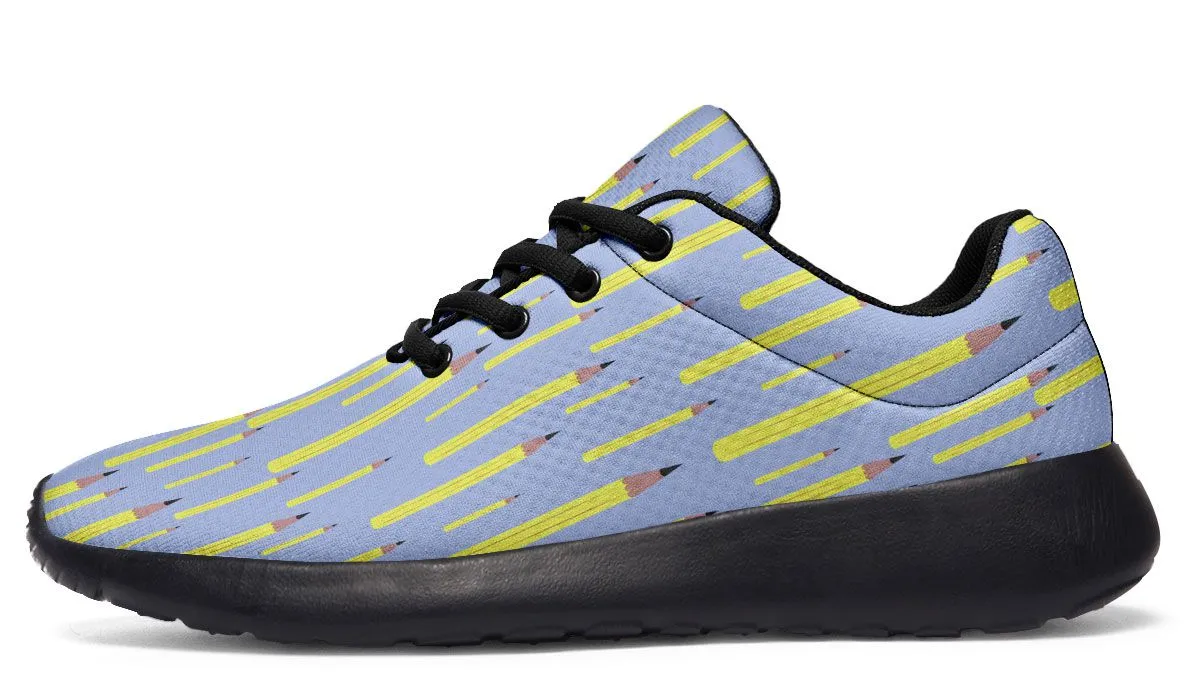 Pencil Pattern Sneakers