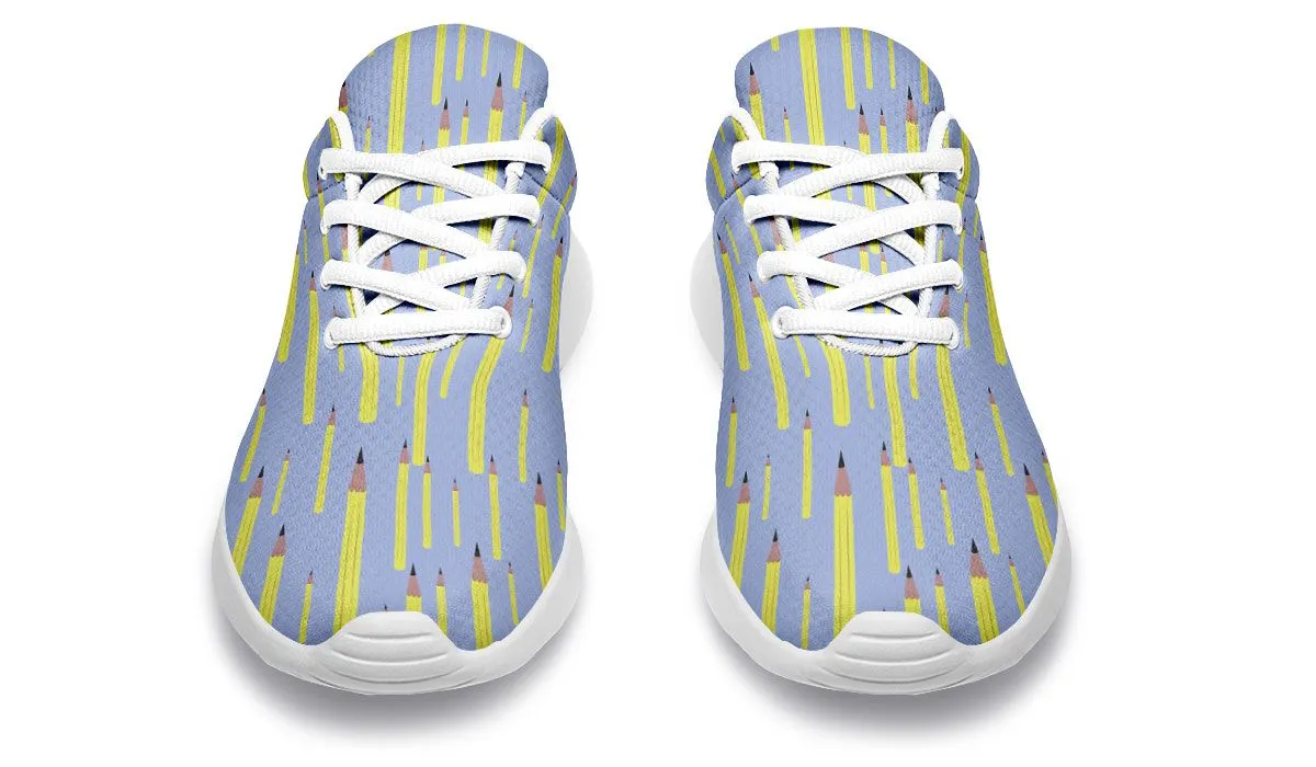 Pencil Pattern Sneakers