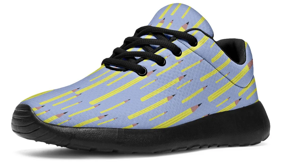 Pencil Pattern Sneakers