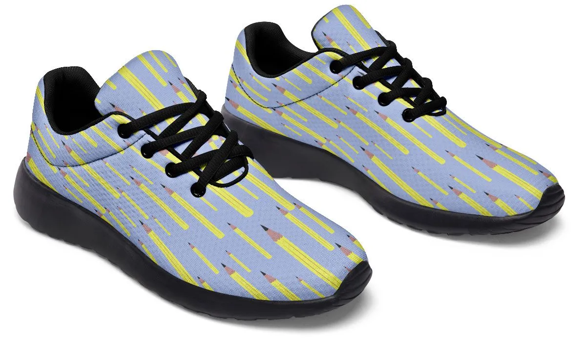Pencil Pattern Sneakers