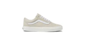 PIG SUEDE OLD SKOOL in Sandshell / Snow white