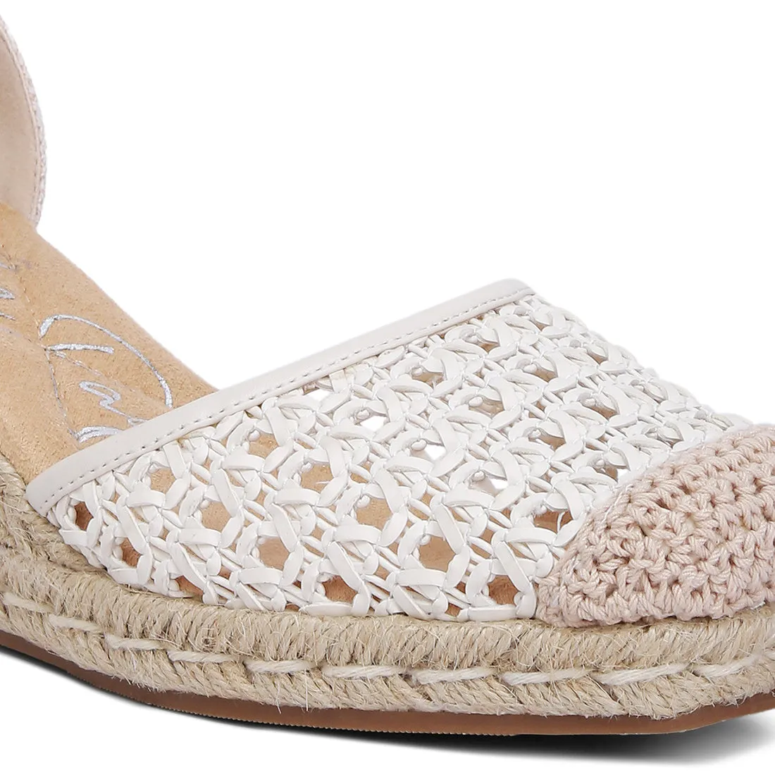 Pin Buckle Wedge Heel Espradilles