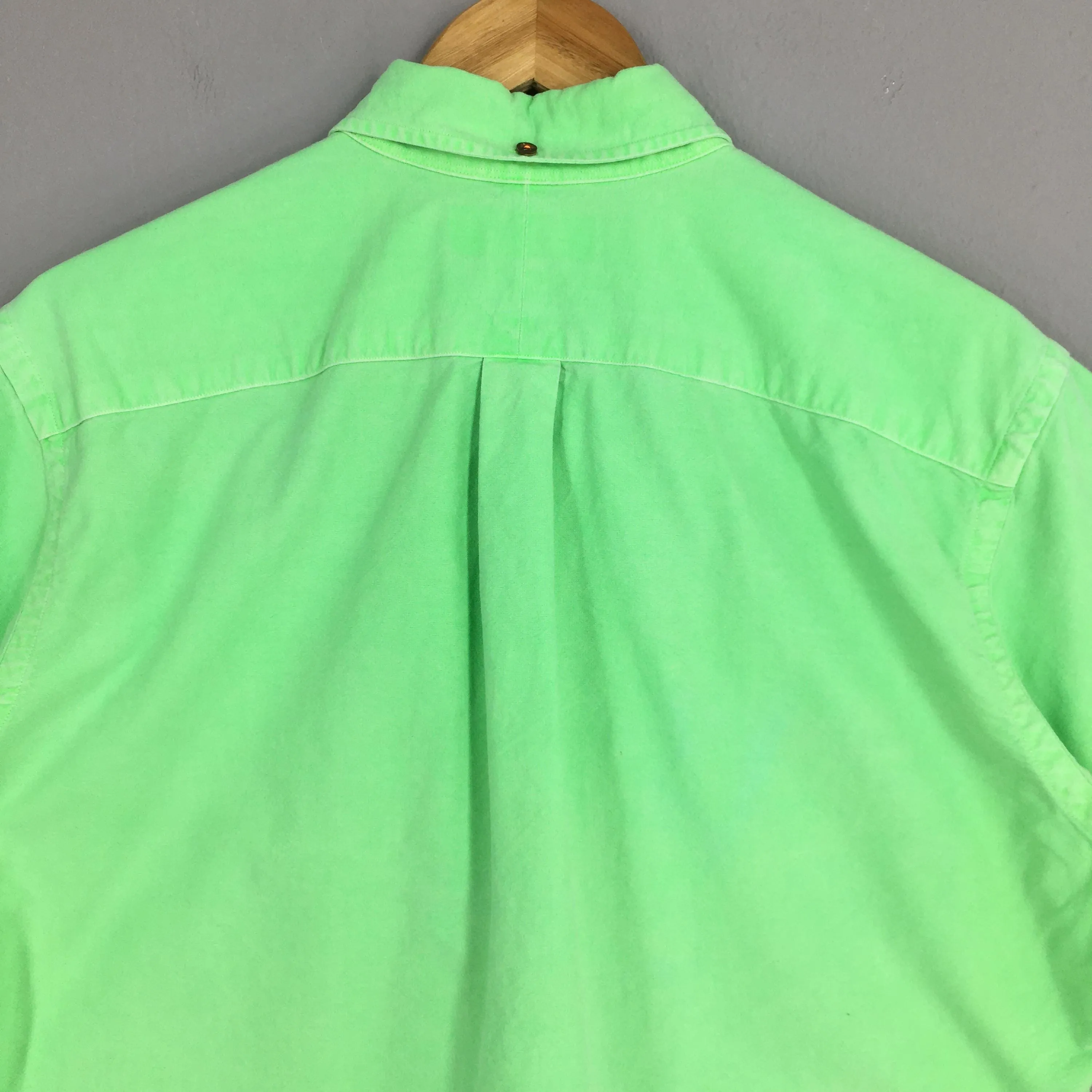 Polo Ralph Lauren Neon Green Shirt Medium