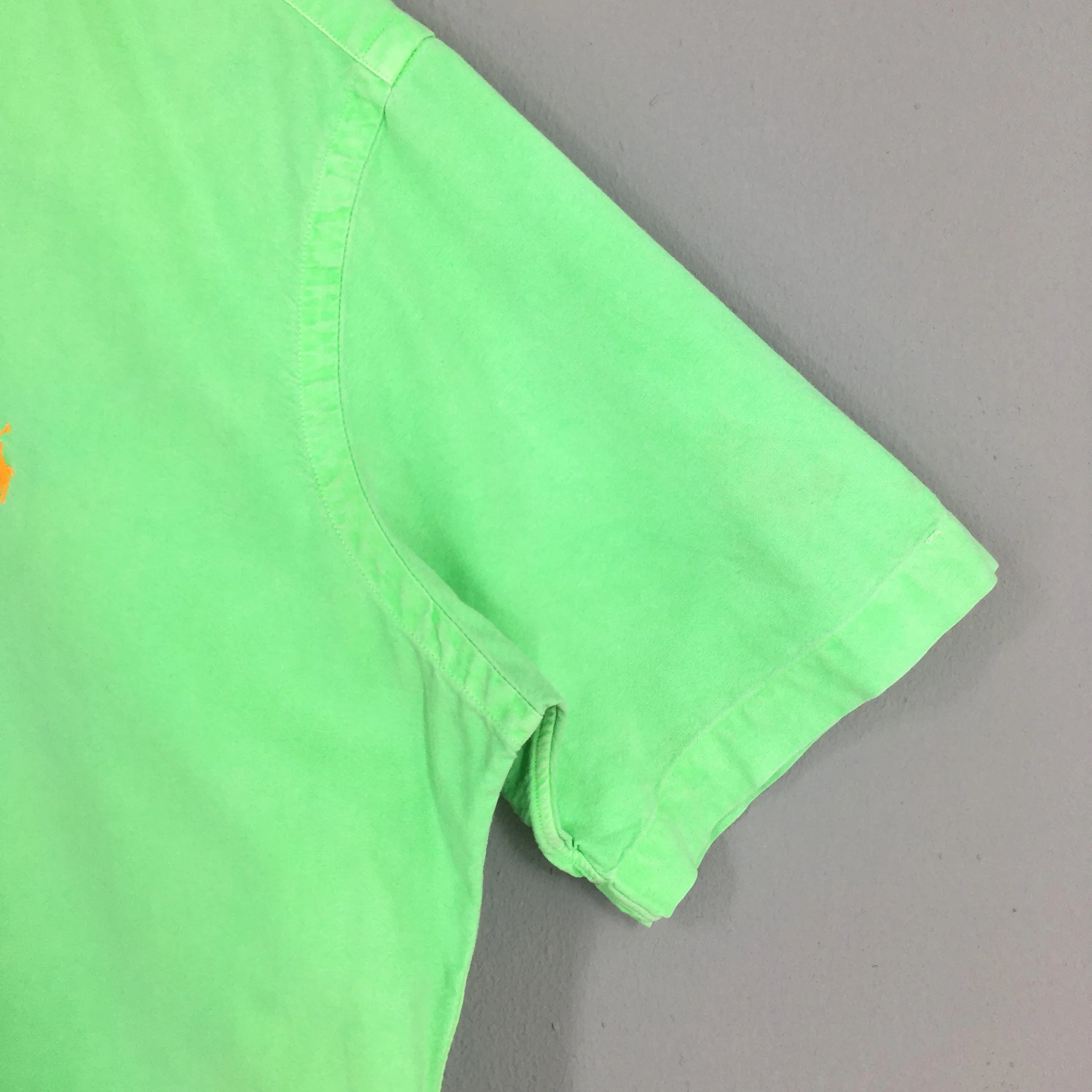 Polo Ralph Lauren Neon Green Shirt Medium
