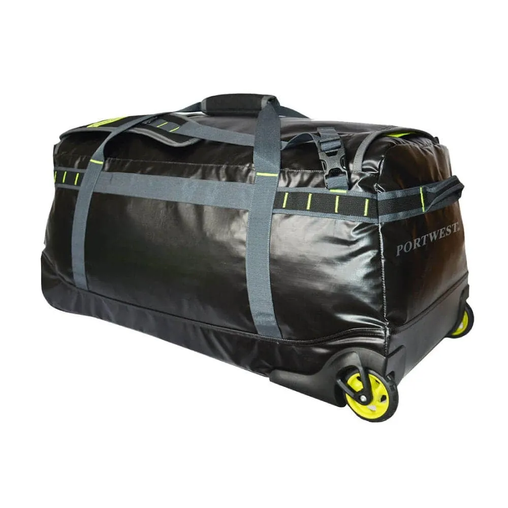 PORTWEST B951 PW3 100L WATER-RESITANT DUFFLE TROLLEY BAG