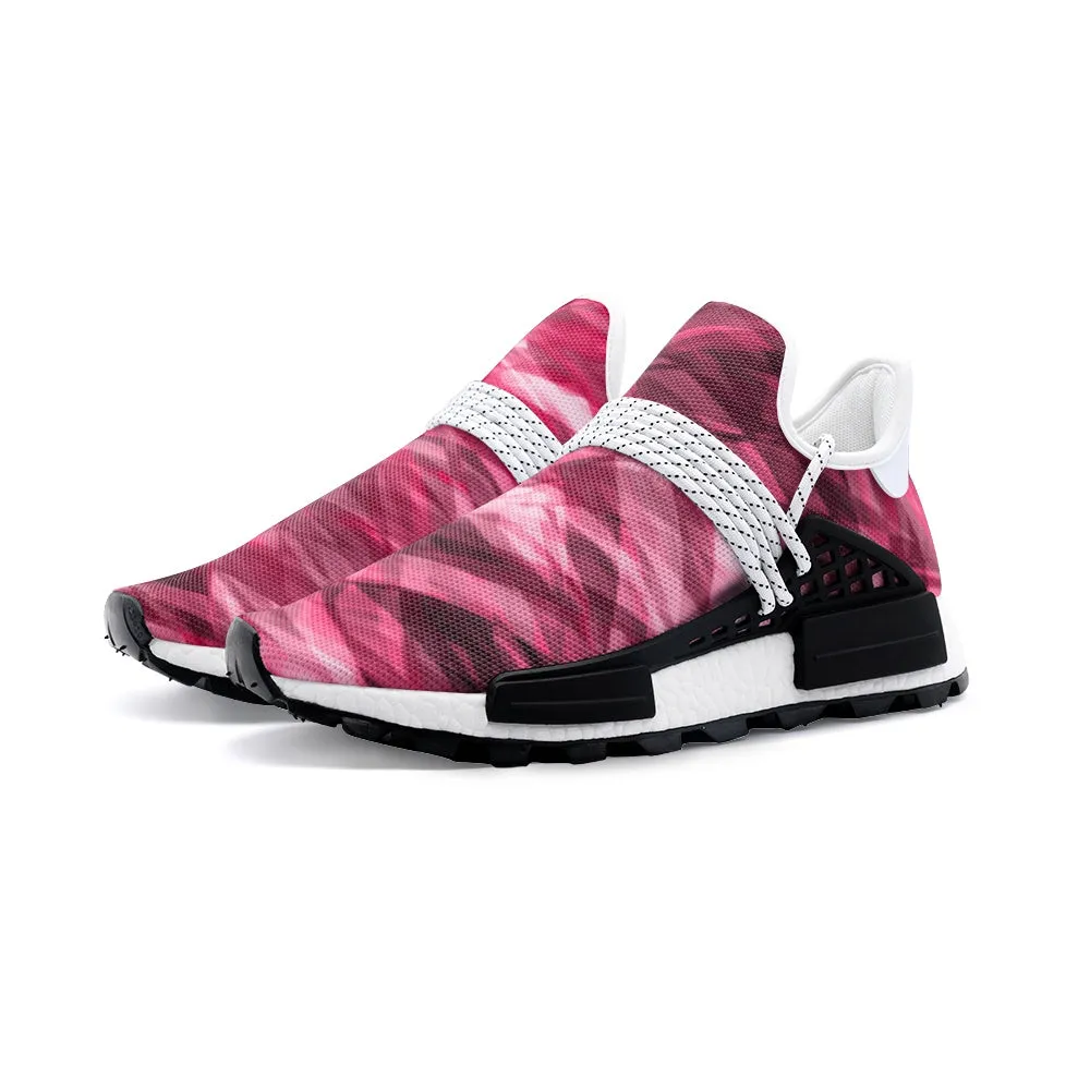 Psychedelic Dramatic Pink Unisex Lightweight Sneaker S-1