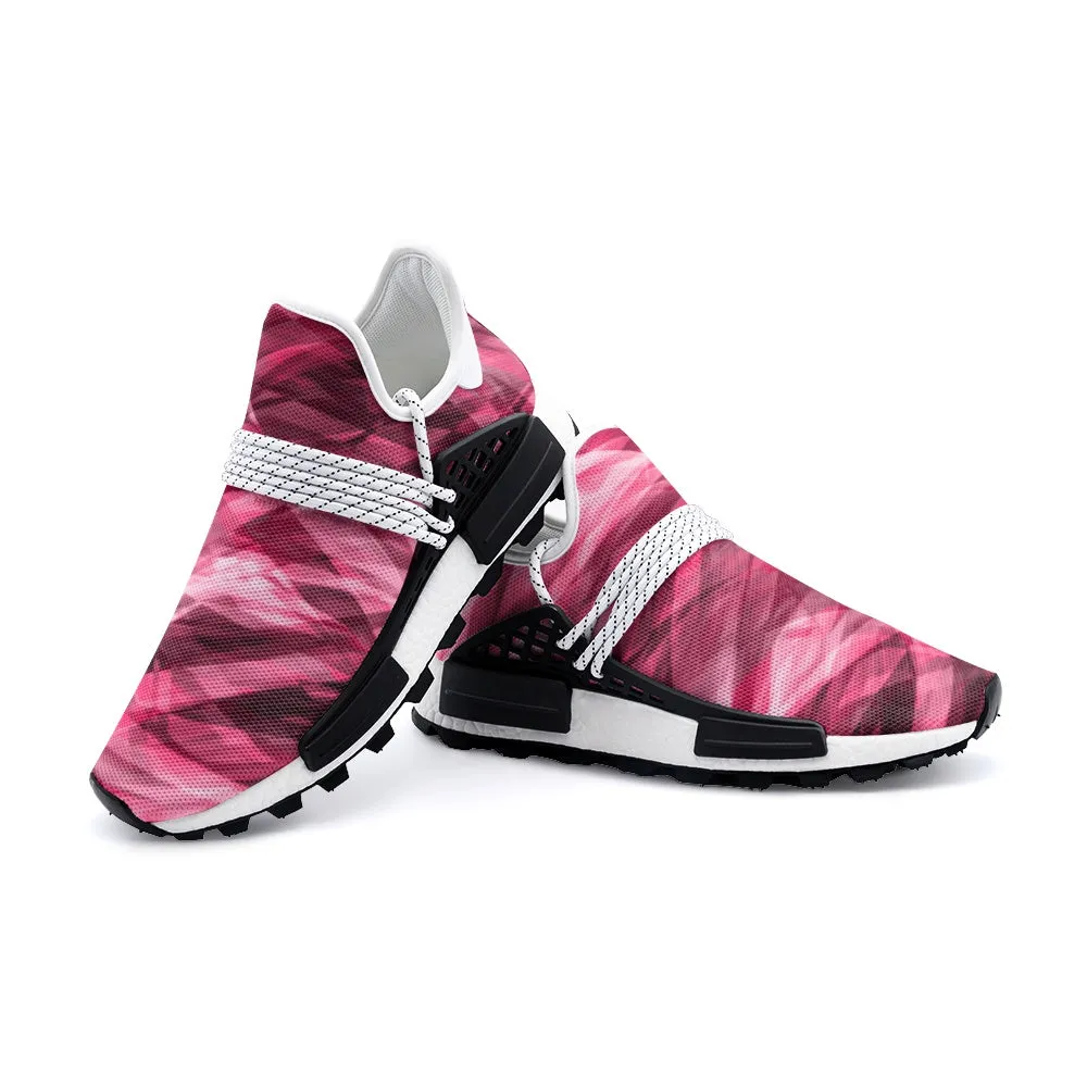 Psychedelic Dramatic Pink Unisex Lightweight Sneaker S-1