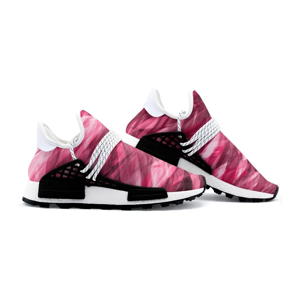 Psychedelic Dramatic Pink Unisex Lightweight Sneaker S-1