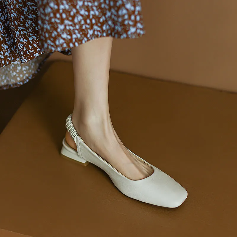 Retro inspired Low Heeled Mary Jane Ankle Strap Shoes