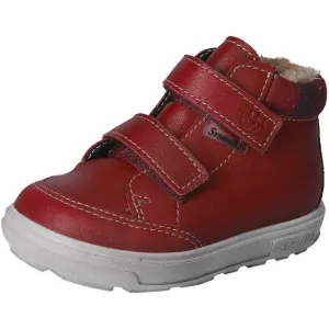 Ricosta Basti Unisex Red Leather Ankle Boots
