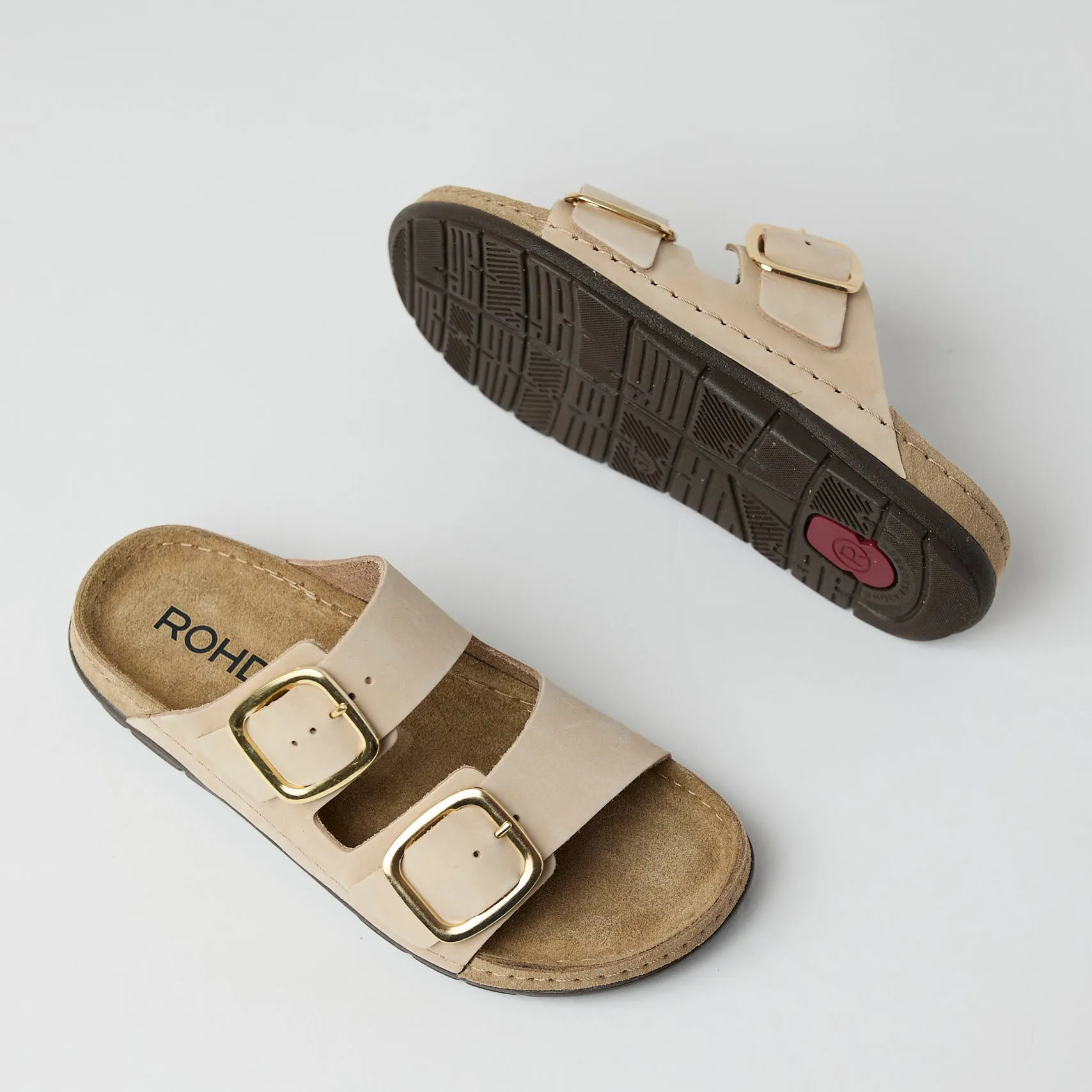 Rohde Two Strap Slider Sandals