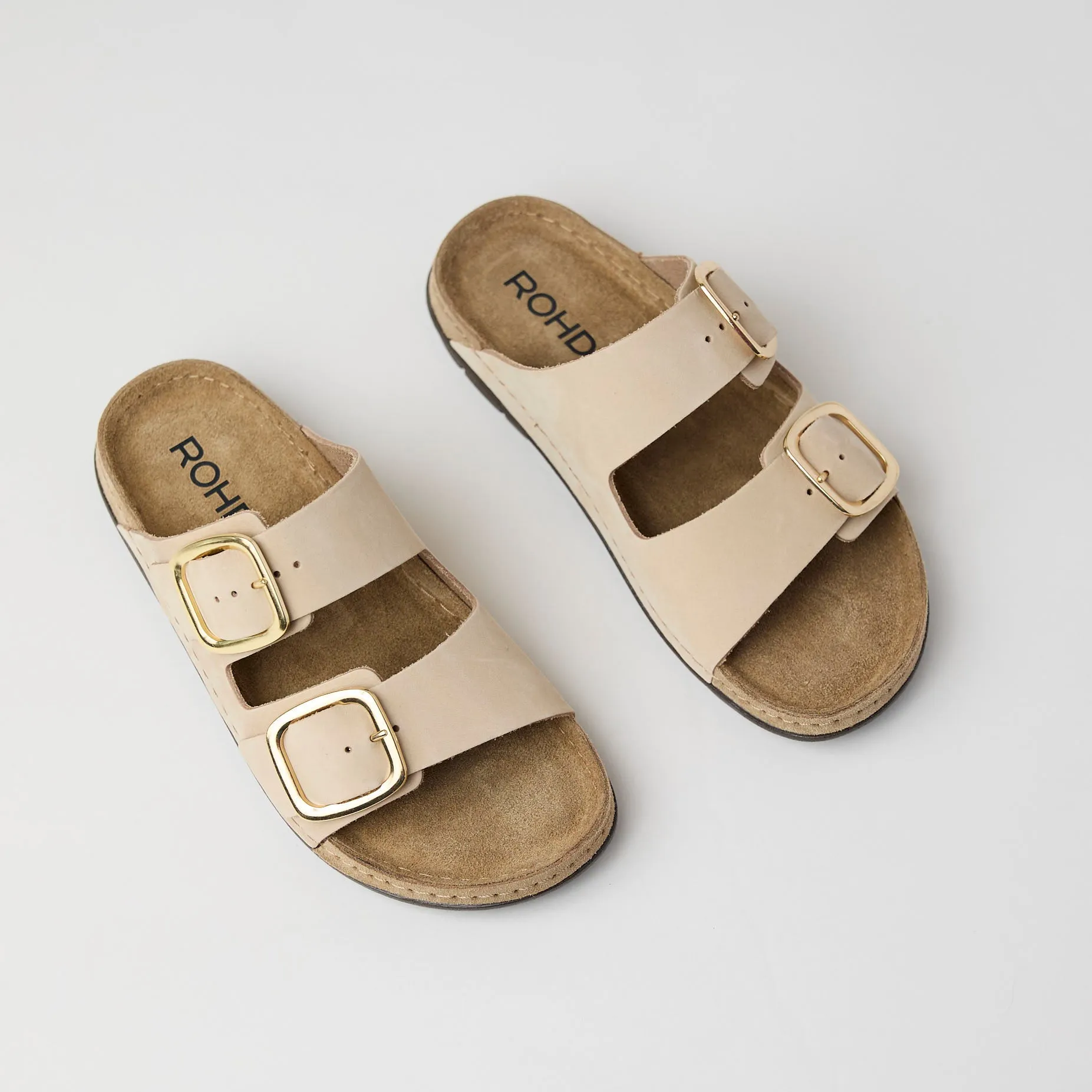 Rohde Two Strap Slider Sandals