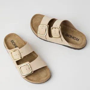 Rohde Two Strap Slider Sandals