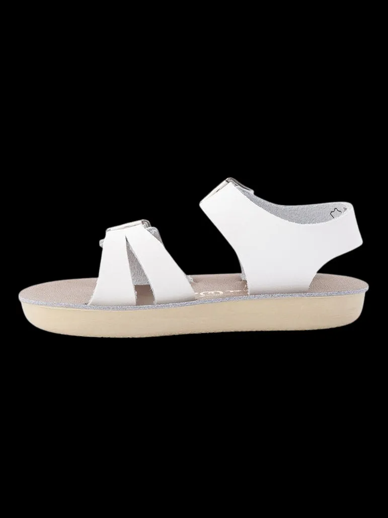Salt Water Sandals Sun San Sea Wee White