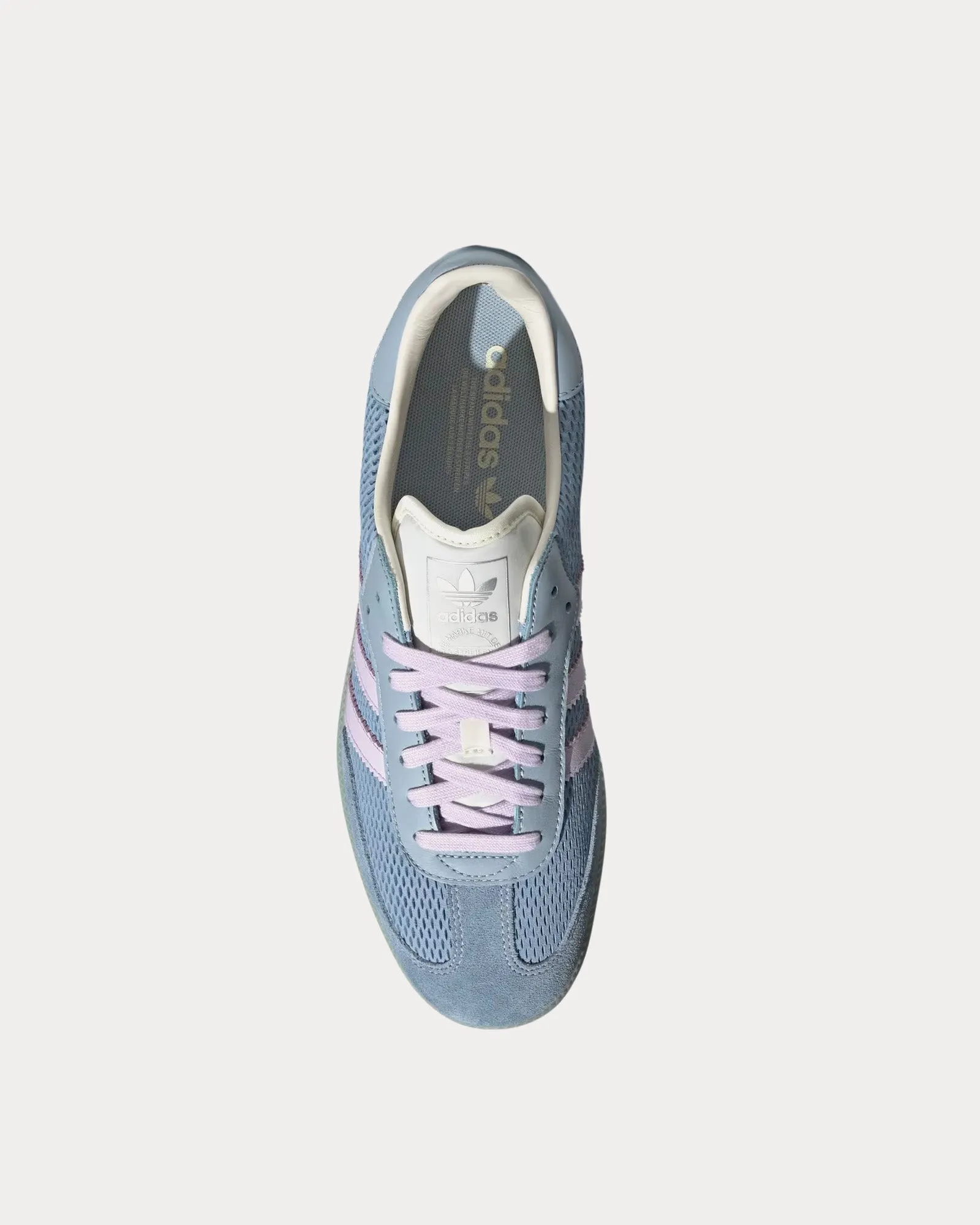 Samba OG Tactile Blue / Ice Lavender / Off White Low Top Sneakers