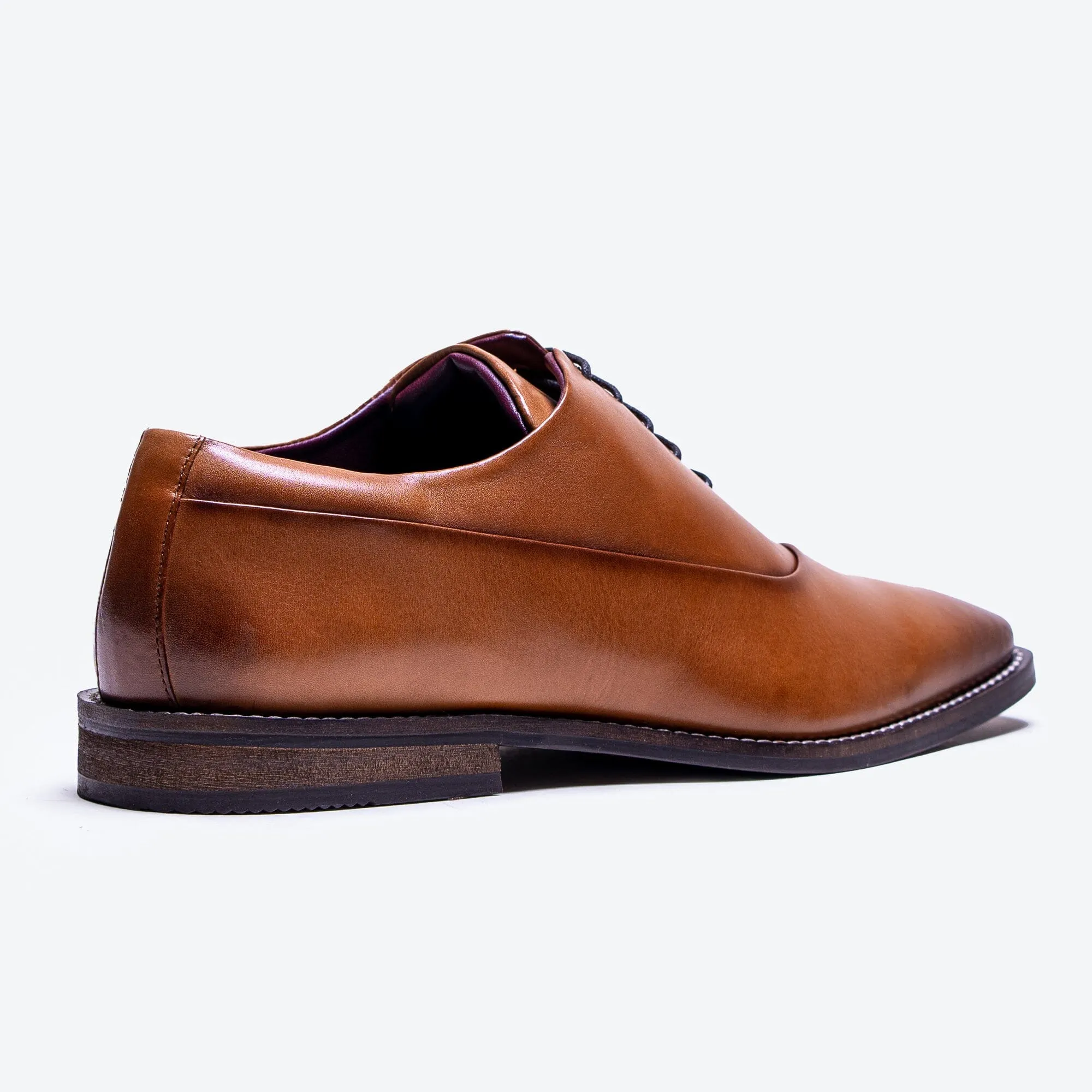 Seville Plain Tan Shoes
