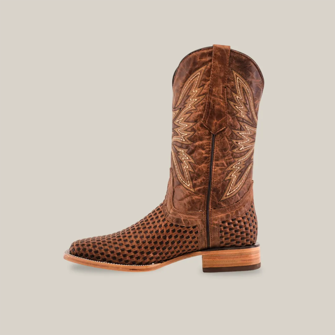 Texas Basket Weave Orix - Square Toe