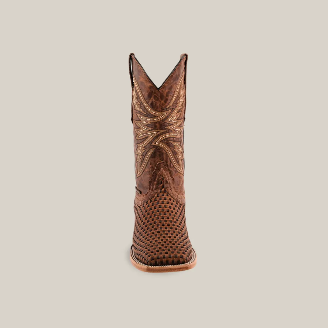 Texas Basket Weave Orix - Square Toe