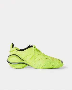 Tyrex Rubber, Mesh and Faux Leather  Yellow low top sneakers
