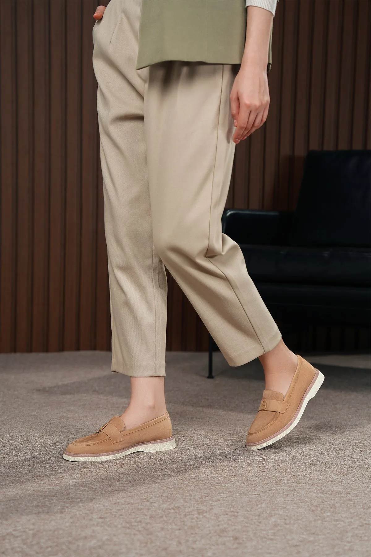 Vachya Loafer - Latte