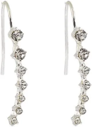 Wenbin Fashion Lady Crystal Earrings Grapevine Climber Wrap Perforated Pin Hook Earrings Cubic Zirconia Cuffs Climbing Jacket Earrings (Gold, Silver) (Silver) Wenbin Fashion Lady Crystal Earrings Grapevine Climber Wrap Perforated Pin Hook Earrings Cubic Zirconia Cuffs Climbing Jacket Earrings (Gold, Silver) (Silver)