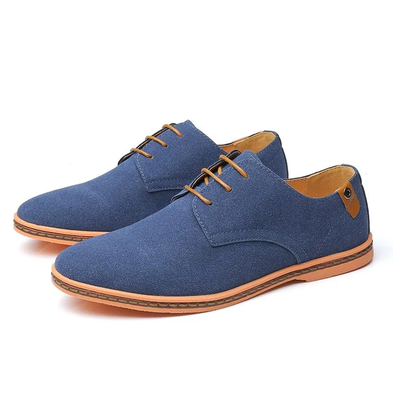 West Louis Suede Leather Oxford Shoes