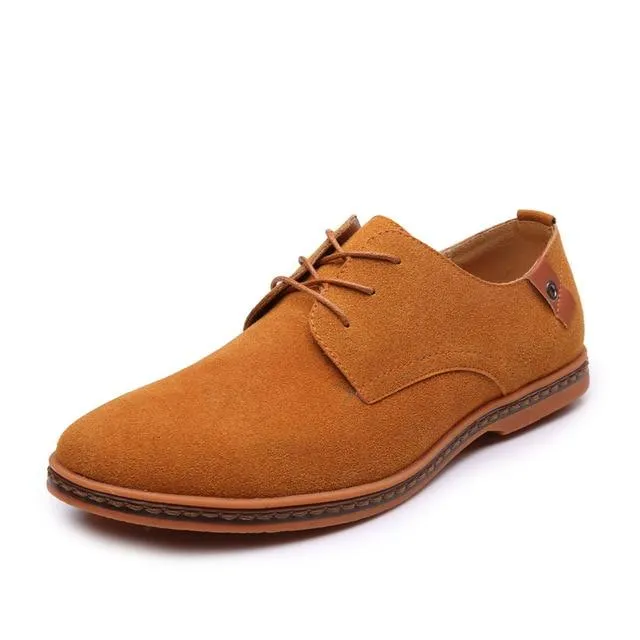 West Louis Suede Leather Oxford Shoes