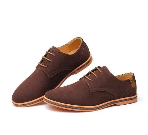 West Louis Suede Leather Oxford Shoes