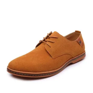 West Louis Suede Leather Oxford Shoes